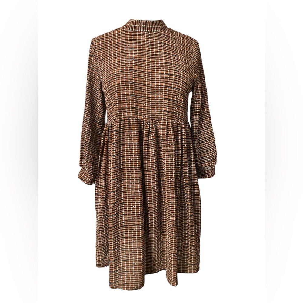 Molly Dress Size L Mock Neck Long Sleeve Fall